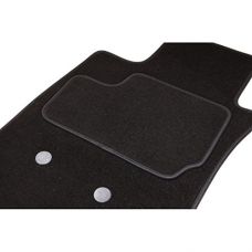 Tapis NISSAN LEAF, 2 Avants NOIR, du 12.10 au ce jour sur mesure. Gamme Tapis LUXE GT… B07NC6M6S4